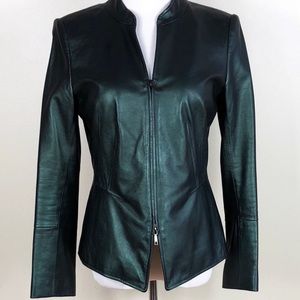Lafayette 148 100% Leather Jacket
